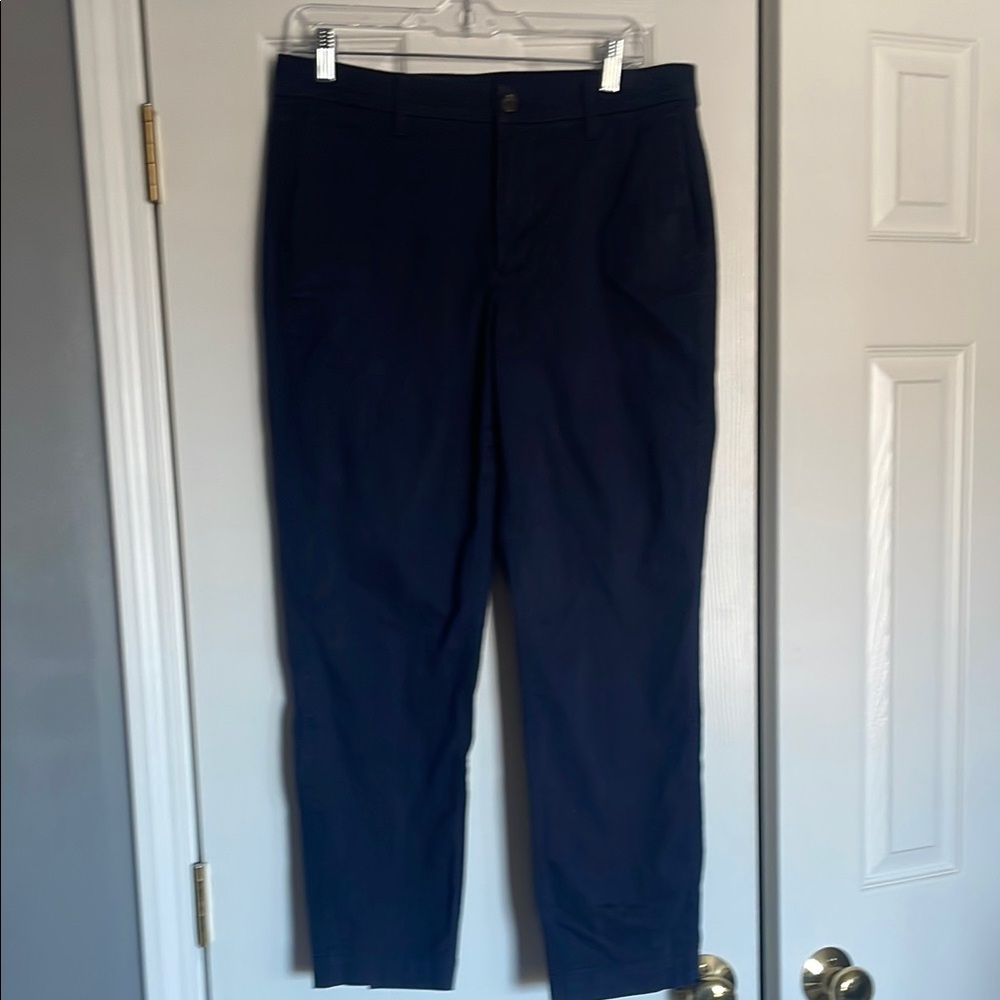 JCREW size 8 navy tapered pants
